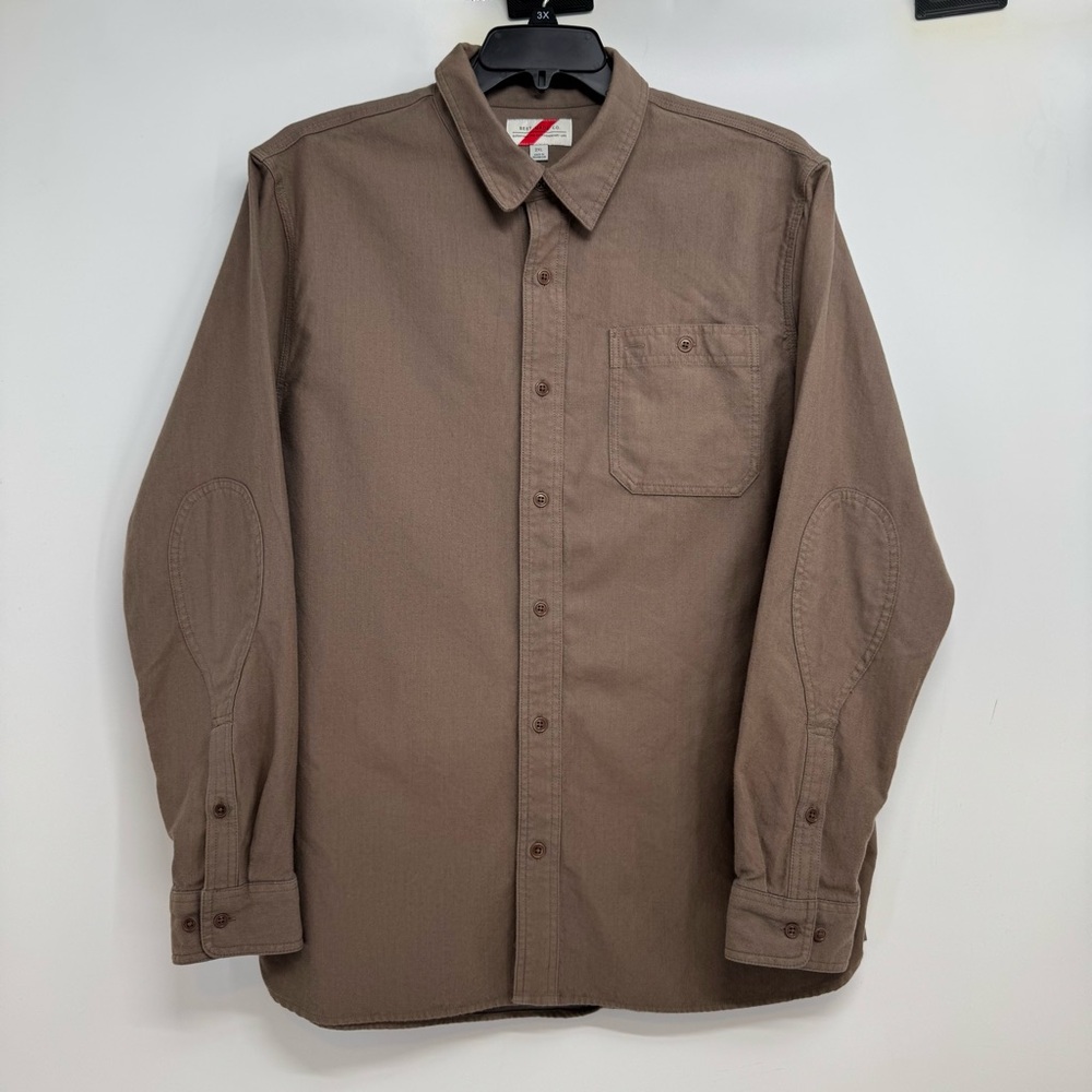 Best Made Co Shirt Mens 2XL Brown Portuguese Flannel Wool Blend Work Shirt